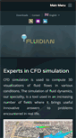Mobile Screenshot of fluidian.fr
